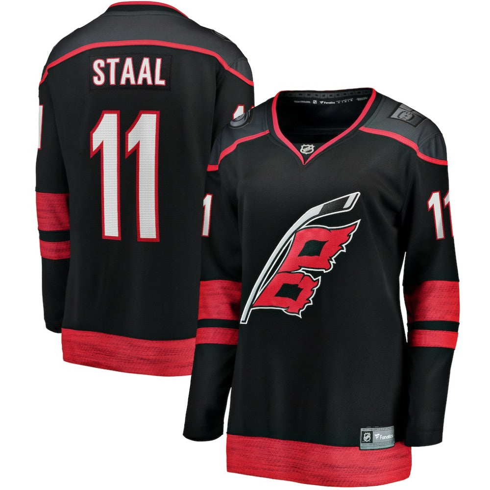 Jordan Staal Carolina Hurricanes Fanatics Women's Alternate Breakaway Jersey - Black Jerseys