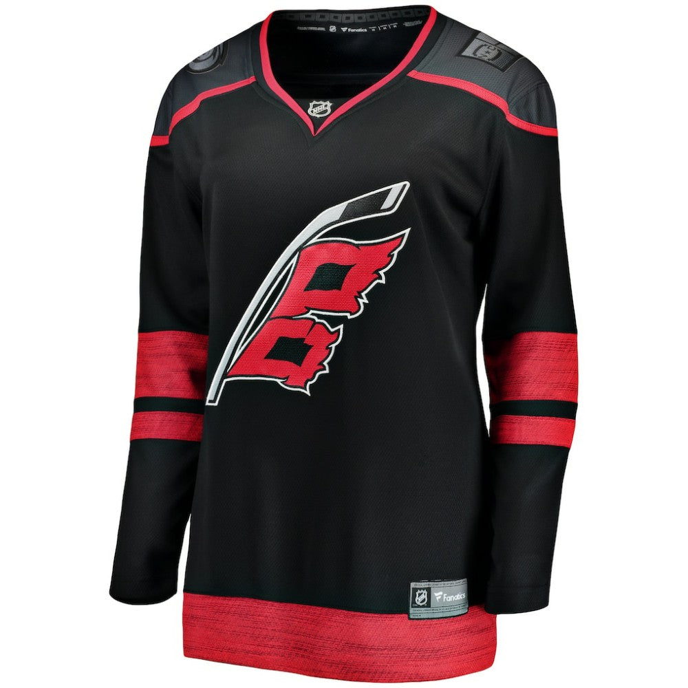 Carolina Hurricanes Fanatics Women's Home Breakaway Jersey - Black Jerseys