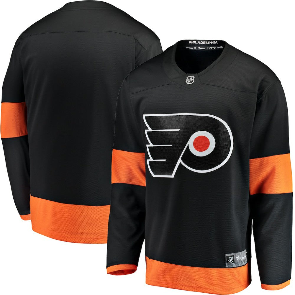 Philadelphia Flyers Fanatics Youth Alternate Breakaway Jersey - Black Jerseys