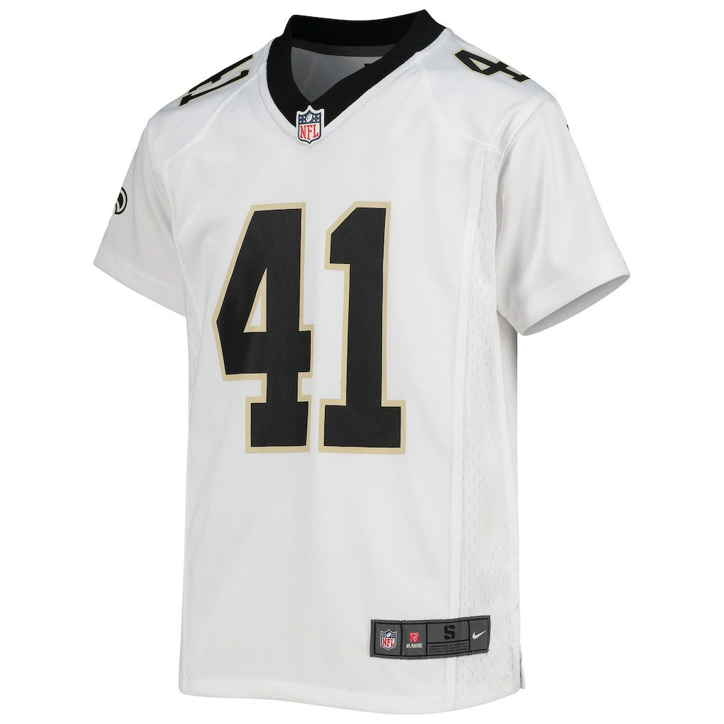Alvin Kamara New Orleans Saints Youth Game Jersey - White cheap