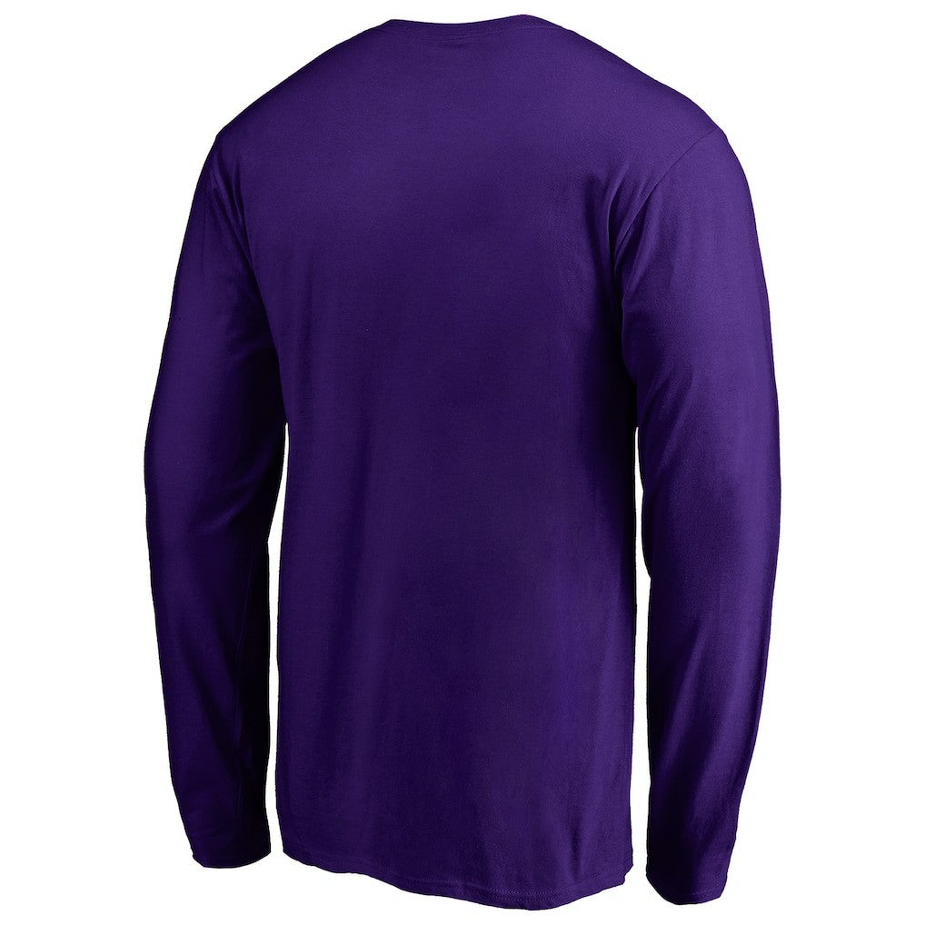 Baltimore Ravens Futbol Americano Long Sleeve T-Shirt - Purple outlet
