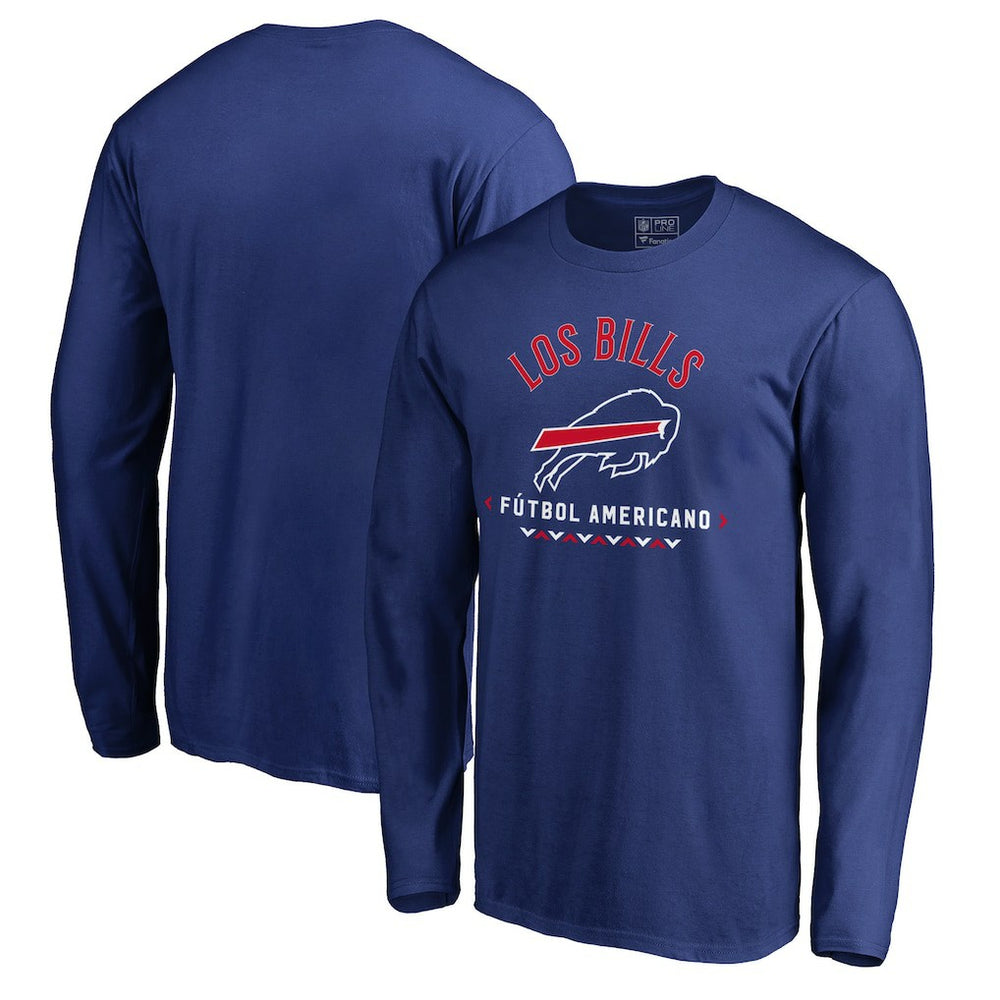 Buffalo Bills Futbol Americano Long Sleeve T-Shirt - Royal online