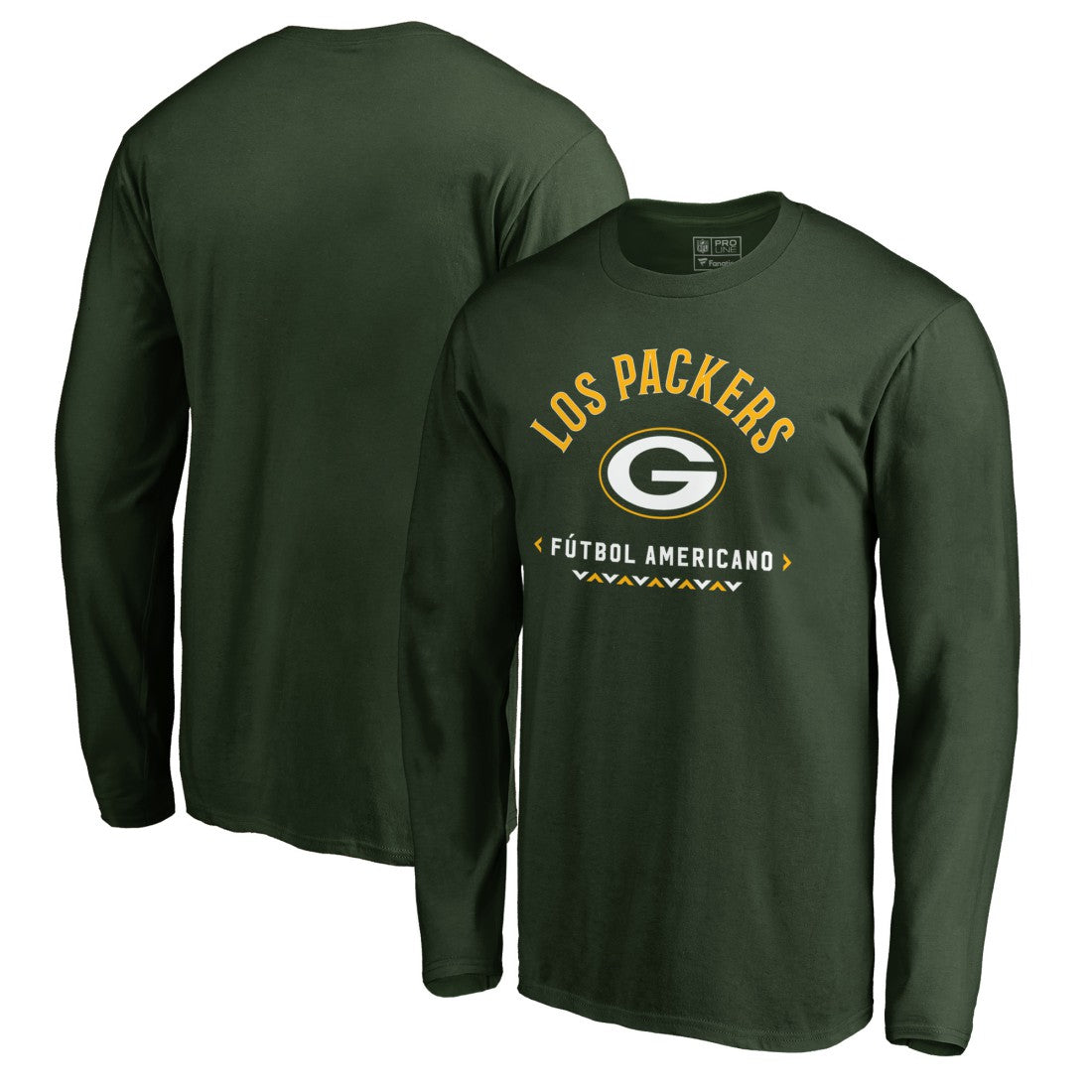 Green Bay Packers Futbol Americano Long Sleeve T-Shirt - Green online