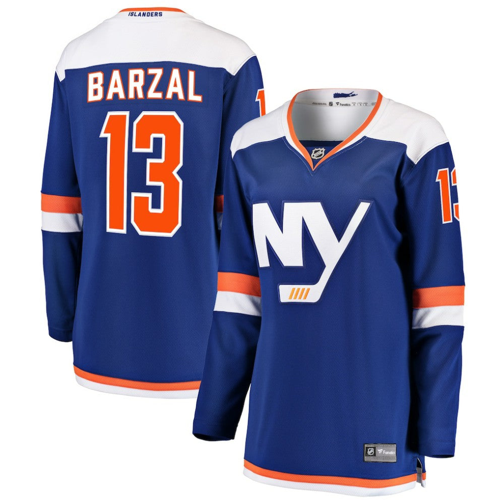 Mathew Barzal New York Islanders Fanatics Women's Alternate Breakaway Jersey - Blue Jerseys