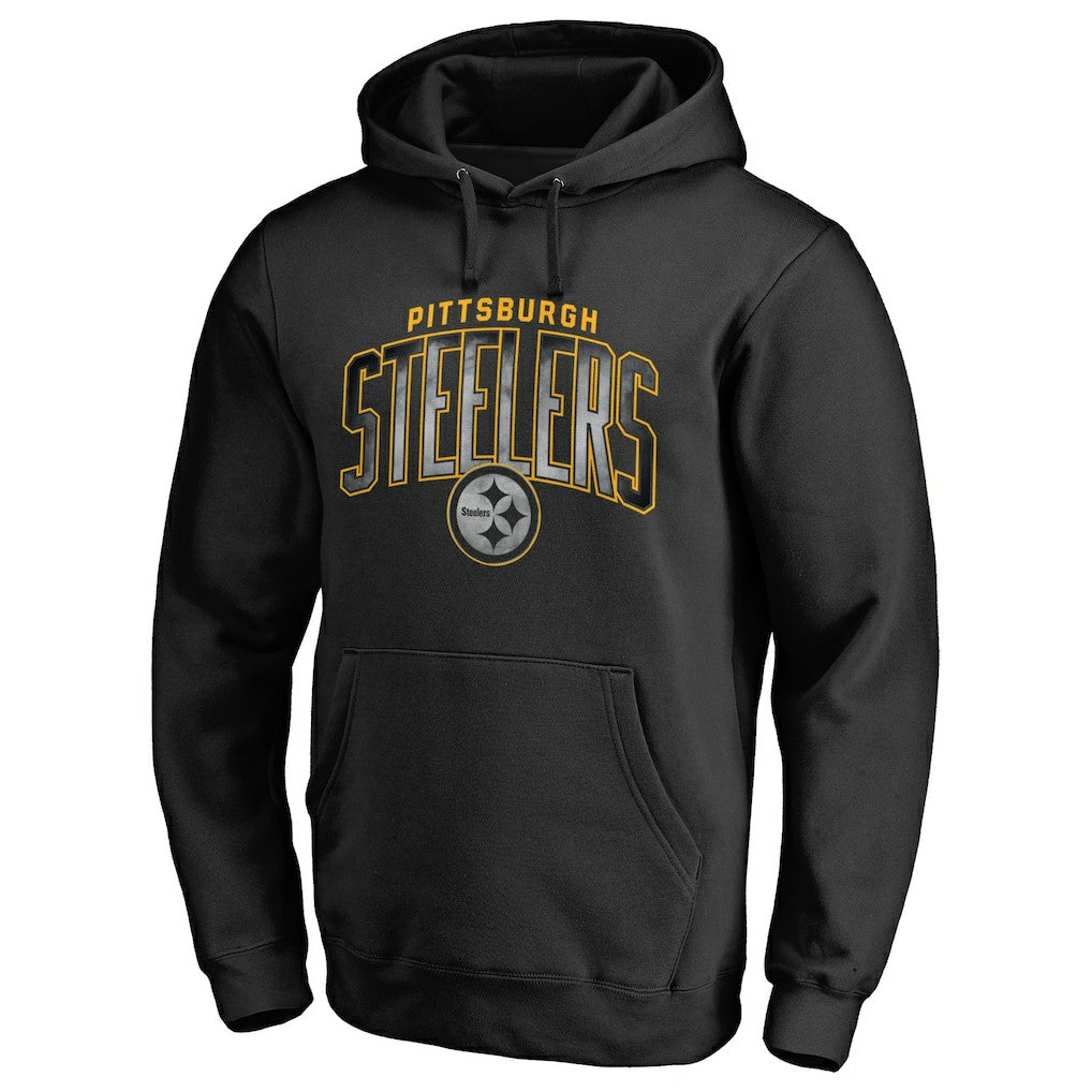 Pittsburgh Steelers Arch Smoke Pullover Hoodie - Black cheap