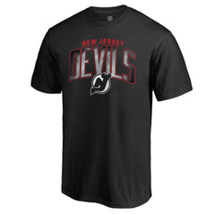 New Jersey Devils Arch Smoke T-Shirt - Black T-shirts