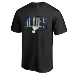 St. Louis Blues Arch Smoke T-Shirt - Black T-shirts