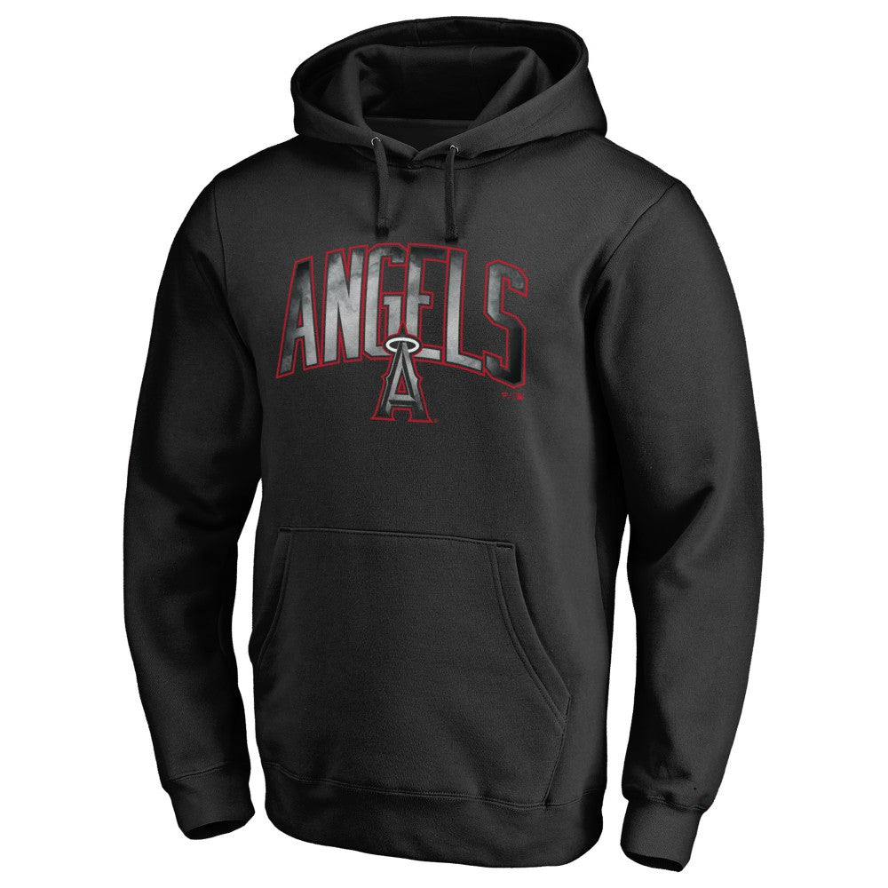 Los Angeles Angels Arch Smoke Pullover Hoodie Black