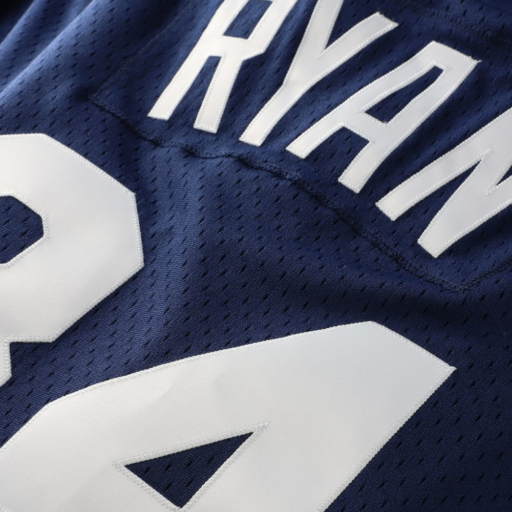Nolan Ryan Houston Astros Cooperstown Collection Big & Tall Mesh Batting Practice Jersey Navy