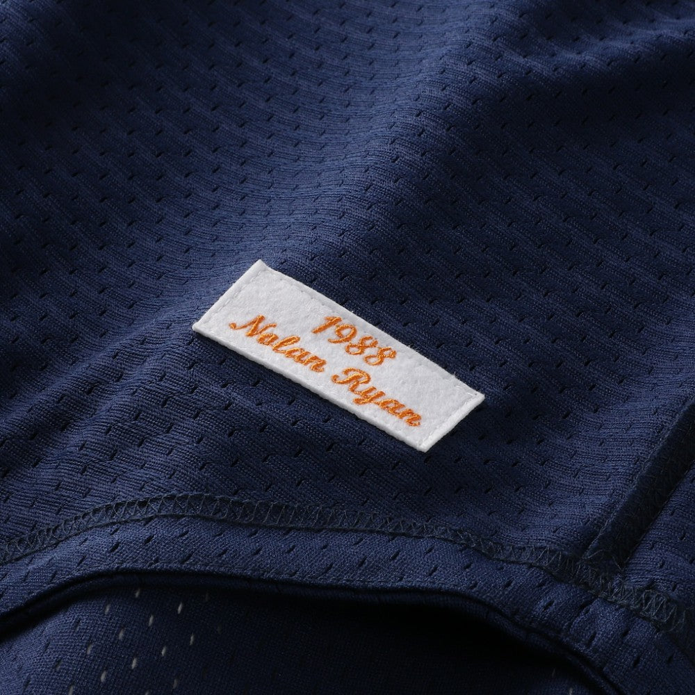 Nolan Ryan Houston Astros Cooperstown Collection Big & Tall Mesh Batting Practice Jersey Navy