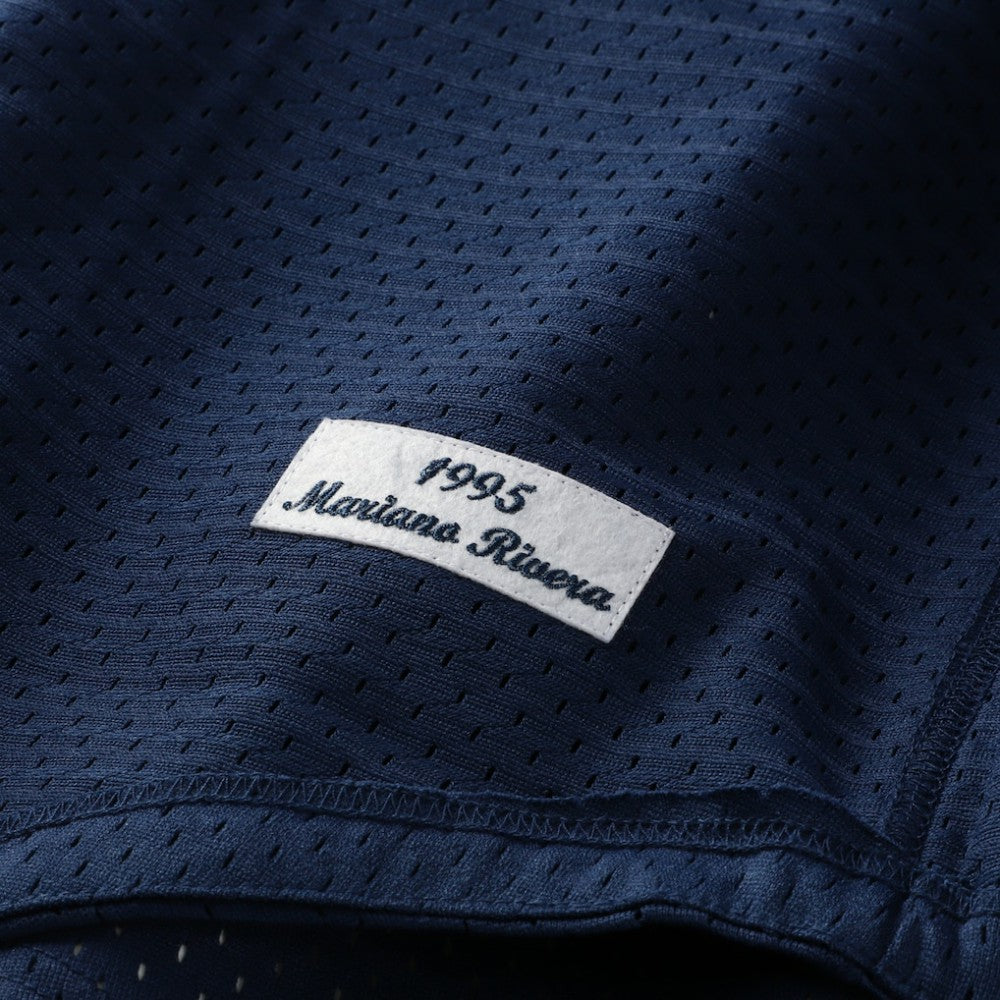 Mariano Rivera New York Yankees Mitchell & Ness Cooperstown Collection Big & Tall Mesh Batting Practice Jersey Navy