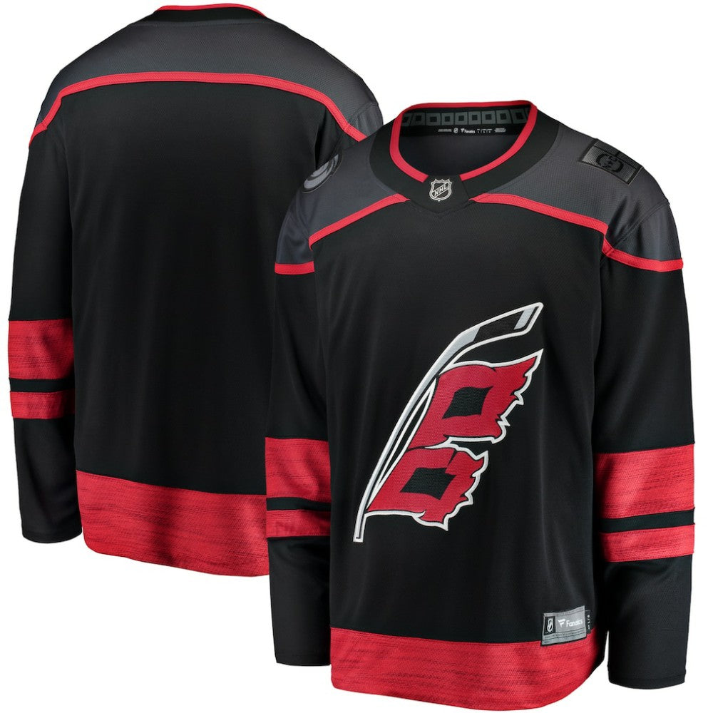 Carolina Hurricanes Fanatics Home Breakaway Jersey - Black Jerseys