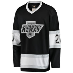 Luc Robitaille Los Angeles Kings Fanatics Premier Breakaway Retired Player Jersey - Black Jerseys