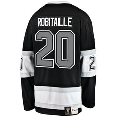 Luc Robitaille Los Angeles Kings Fanatics Premier Breakaway Retired Player Jersey - Black Jerseys