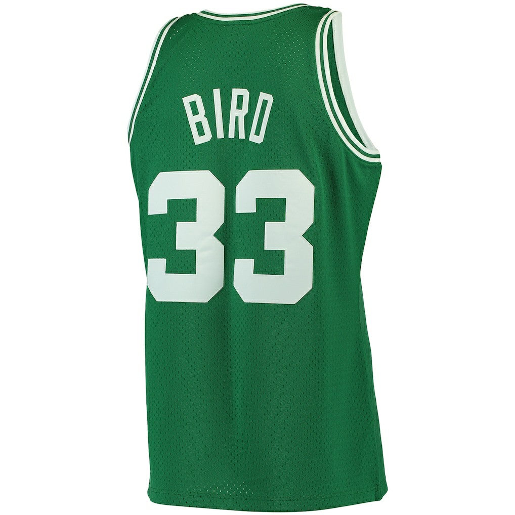 Larry Bird Boston Celtics 1985/86 Big & Tall Hardwood Classics Swingman Jersey - Kelly Green on sale