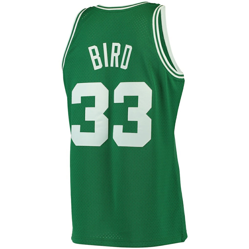 Larry Bird Boston Celtics 1985/86 Big & Tall Hardwood Classics Swingman Jersey - Kelly Green on sale