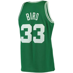 Larry Bird Boston Celtics 1985/86 Big & Tall Hardwood Classics Swingman Jersey - Kelly Green on sale