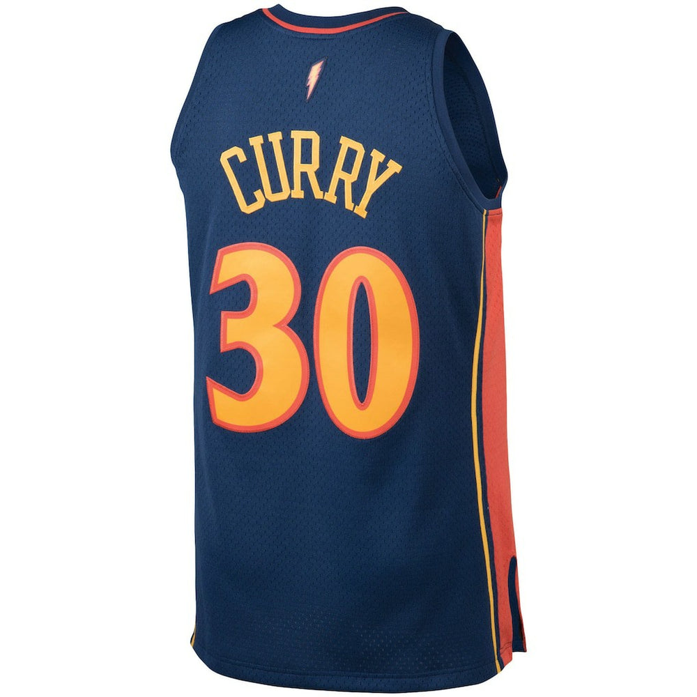 Stephen Curry Golden State Warriors 2009/10 Big & Tall Hardwood Classics Swingman Jersey sale - Navy cheap