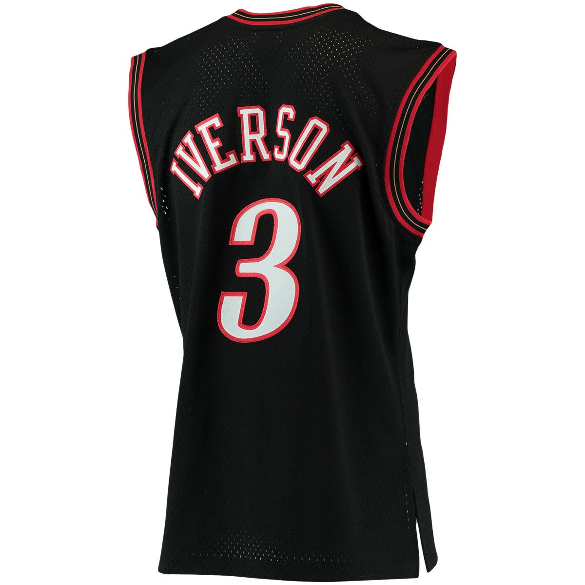 Allen Iverson Philadelphia 76ers 2000/01 Big & Tall Hardwood Classics Swingman Jersey - Black online