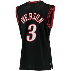 Allen Iverson Philadelphia 76ers 2000/01 Big & Tall Hardwood Classics Swingman Jersey - Black online