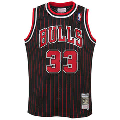 Scottie Pippen Chicago Bulls Big & Tall Hardwood Classics Swingman Jersey sale - Black for sale