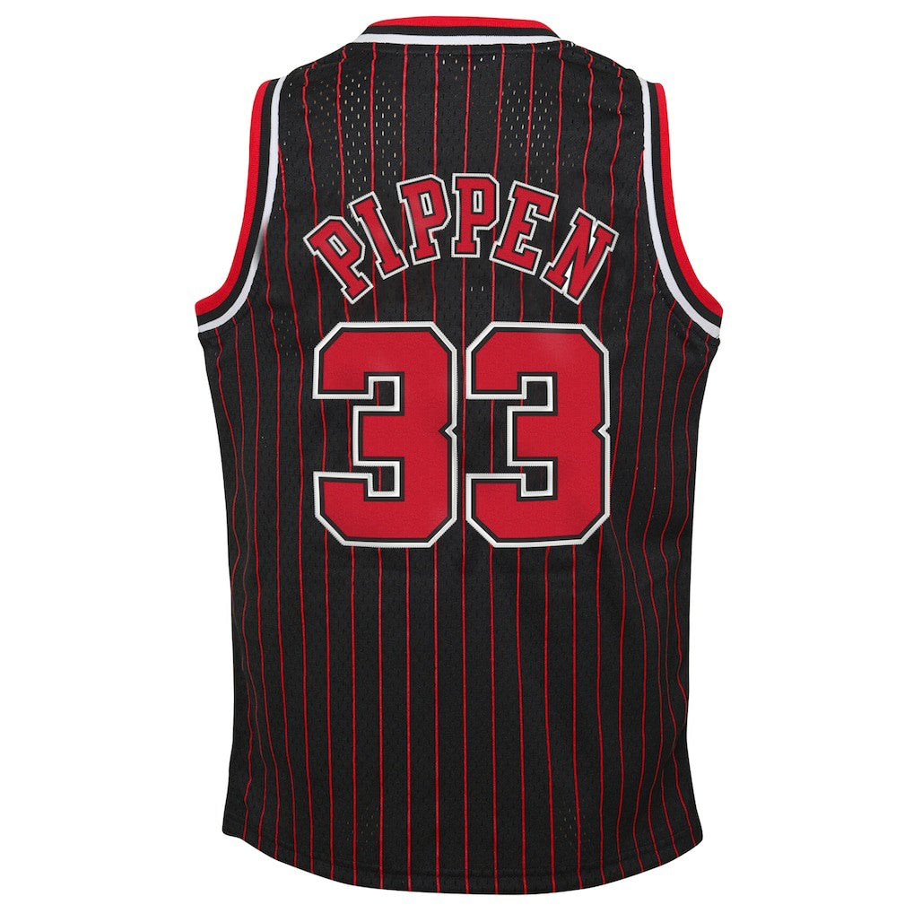 Scottie Pippen Chicago Bulls Big & Tall Hardwood Classics Swingman Jersey sale - Black for sale