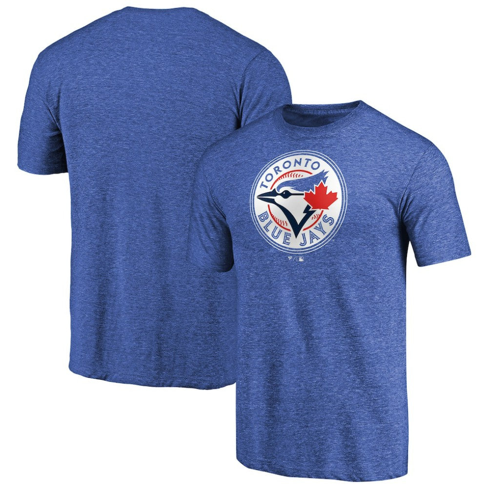 Toronto Blue Jays Team Wordmark Tri-Blend T-Shirt Royal