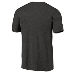 Cincinnati Reds Team Wordmark Tri-Blend T-Shirt Black