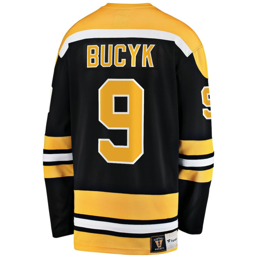John Bucyk Boston Bruins Fanatics Premier Breakaway Retired Player Jersey - Black Jerseys
