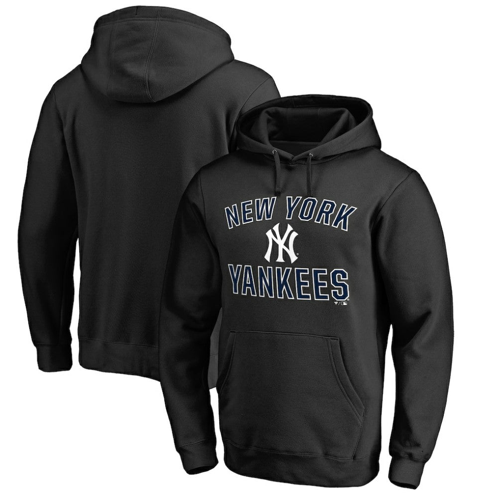 New York Yankees Team Victory Arch Pullover Hoodie Black