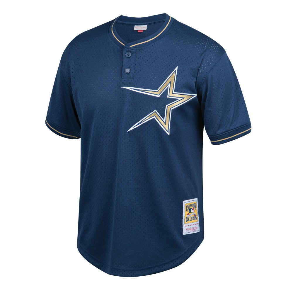 Jeff Bagwell Houston Astros Youth Cooperstown Collection Mesh Batting Practice Jersey Navy