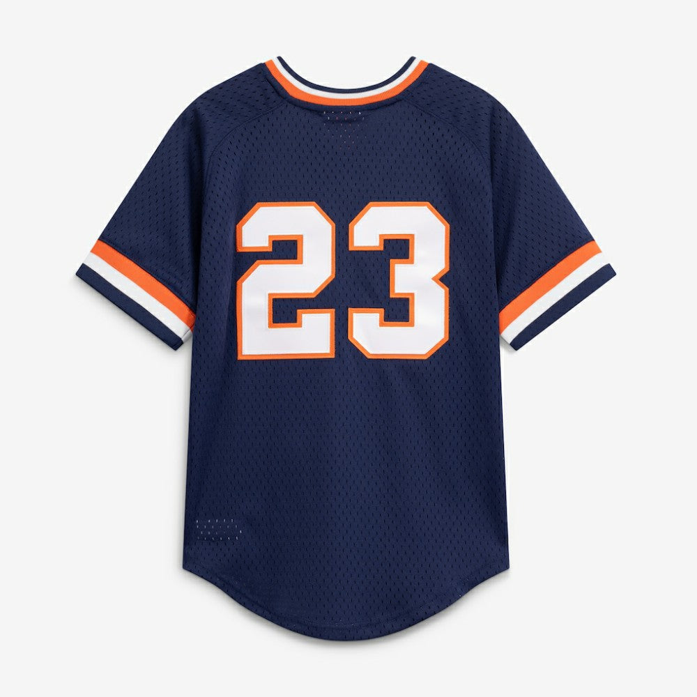 Kirk Gibson Detroit Tigers Youth Cooperstown Collection Mesh Batting Practice Jersey Navy
