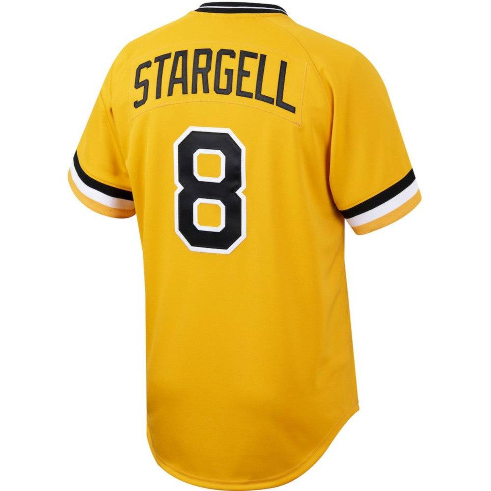 Willie Stargell Pittsburgh Pirates Cooperstown Collection Authentic Jersey Gold