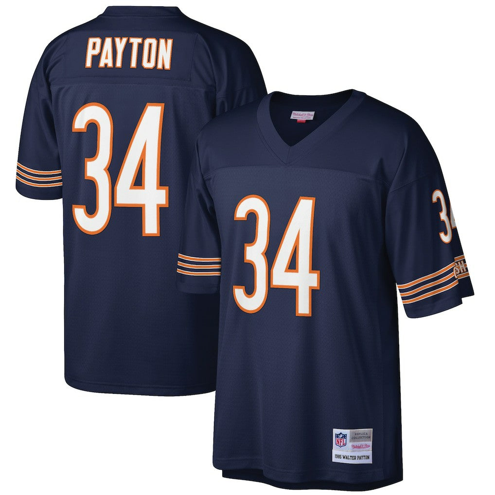 Walter Payton Chicago Bears Big & Tall 1985 Retired Player Replica Jersey - Navy discount