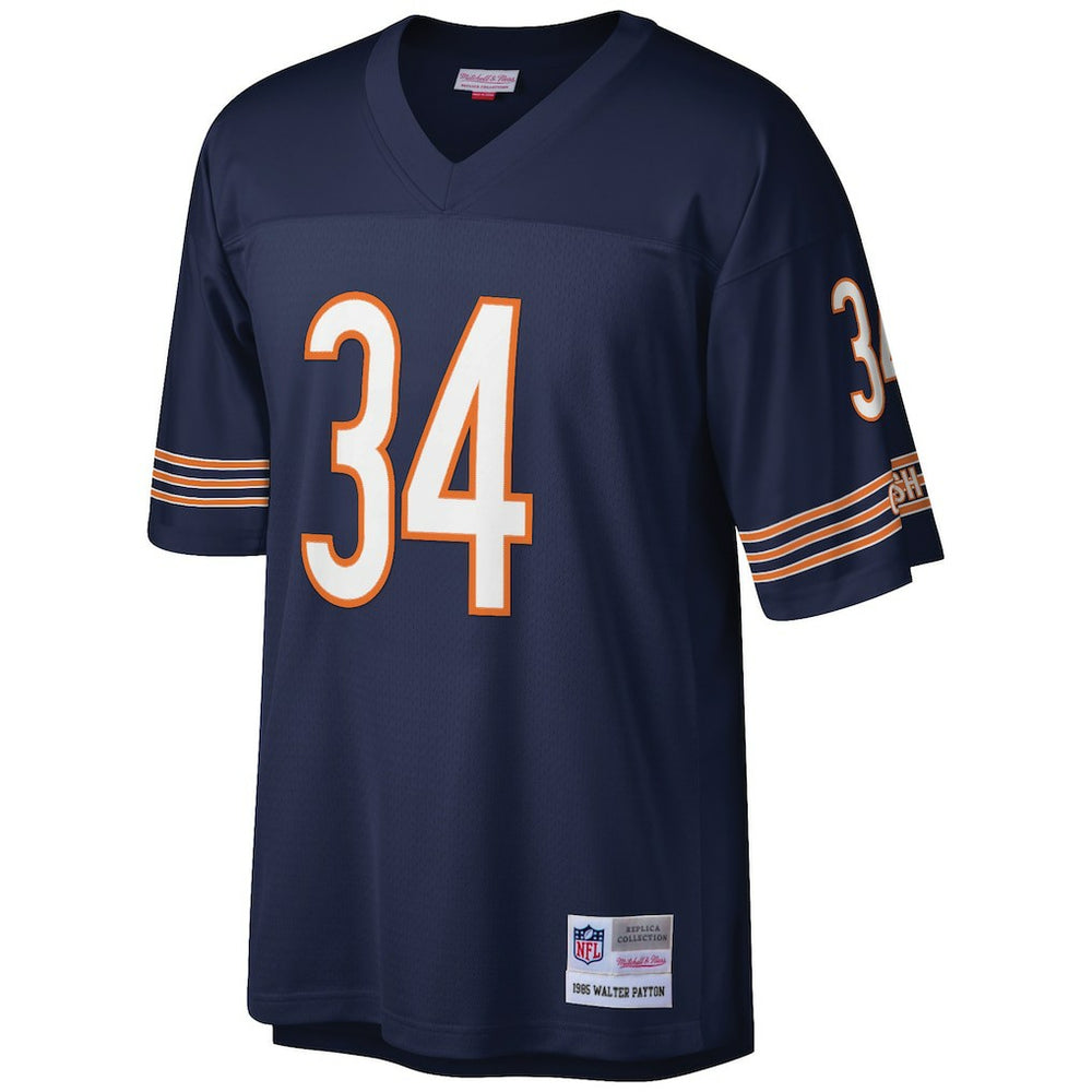 Walter Payton Chicago Bears Big & Tall 1985 Retired Player Replica Jersey - Navy discount
