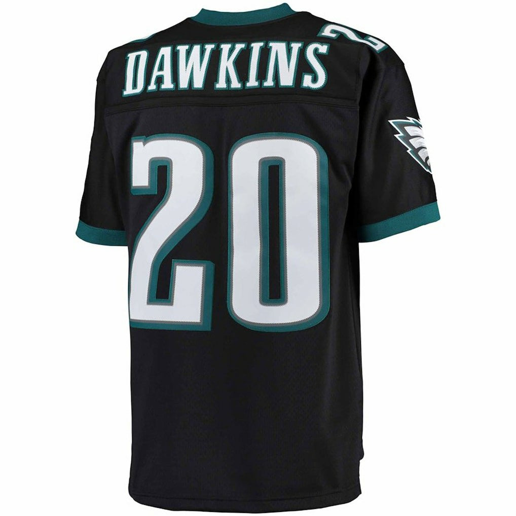 Brian Dawkins Philadelphia Eagles Big & Tall 2004 Retired Player Replica Jersey - Black for sale