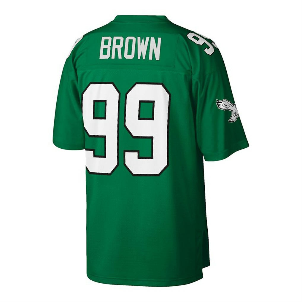 Jerome Brown Philadelphia Eagles Big & Tall 1990 Retired Player Replica Jersey - Kelly Green outlet