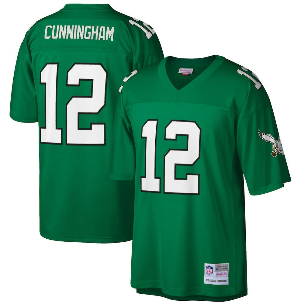 Randall Cunningham Philadelphia Eagles Big & Tall 1990 Retired Player Replica Jersey - Kelly Green on sale