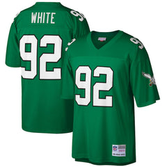 Reggie White Philadelphia Eagles Big & Tall 1990 Retired Player Replica Jersey - Kelly Green discount