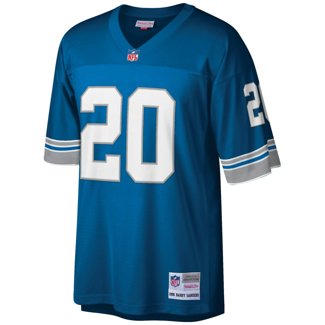 Barry Sanders Detroit Lions Big & Tall 1996 Retired Player Replica Jersey - Blue for sale