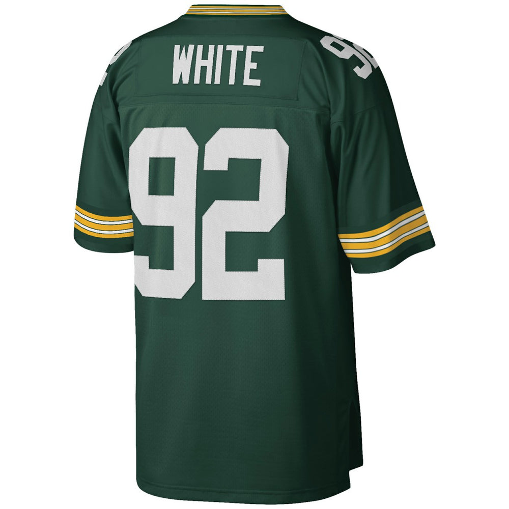 Reggie White Green Bay Packers Big & Tall 1996 Retired Player Replica Jersey - Green discount