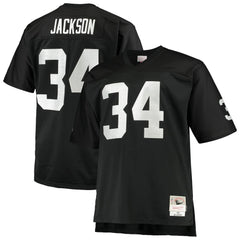 Bo Jackson Las Vegas Raiders Big & Tall 1988 Retired Player Replica Jersey - Black discount