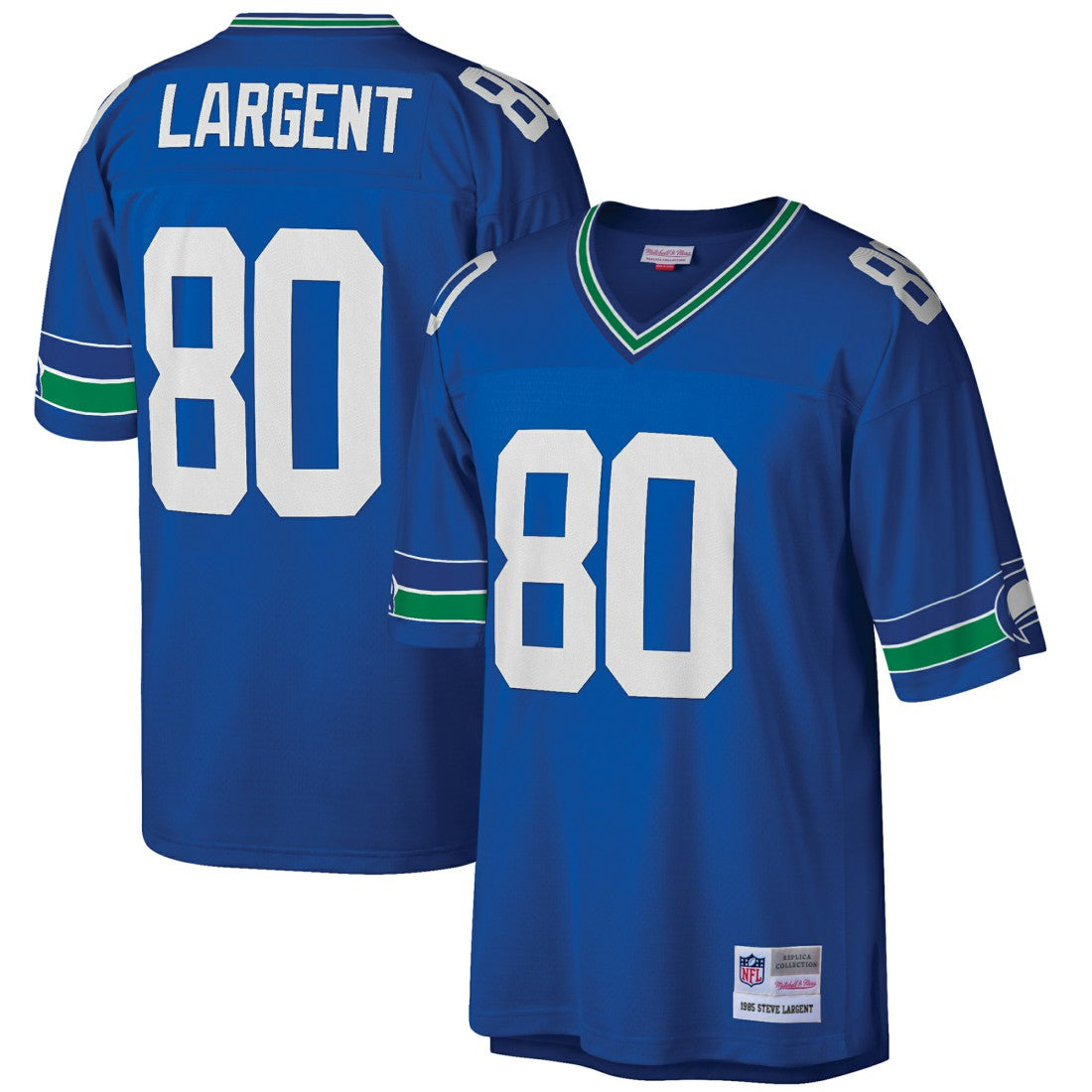 Steve Largent Seattle Seahawks Big & Tall 1985 Retired Player Replica Jersey - Royal for sale