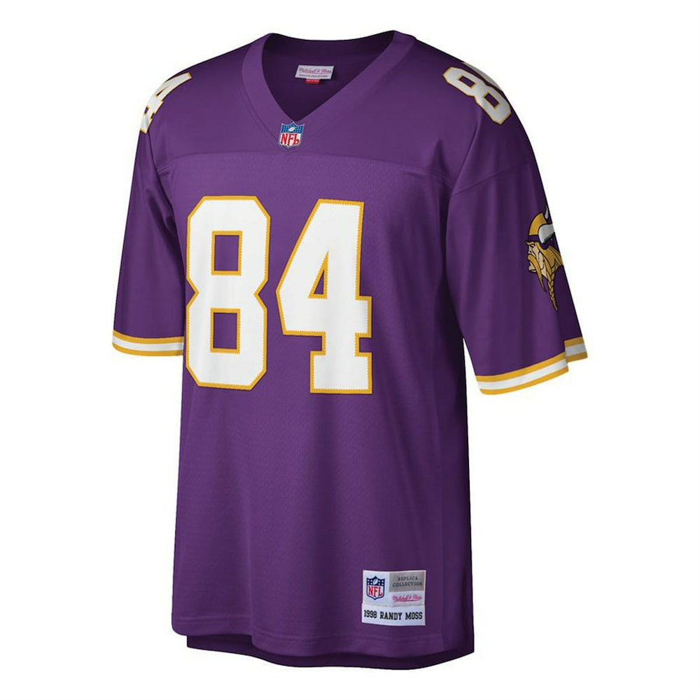 Randy Moss Minnesota Vikings Big & Tall 1998 Retired Player Replica Jersey - Purple outlet