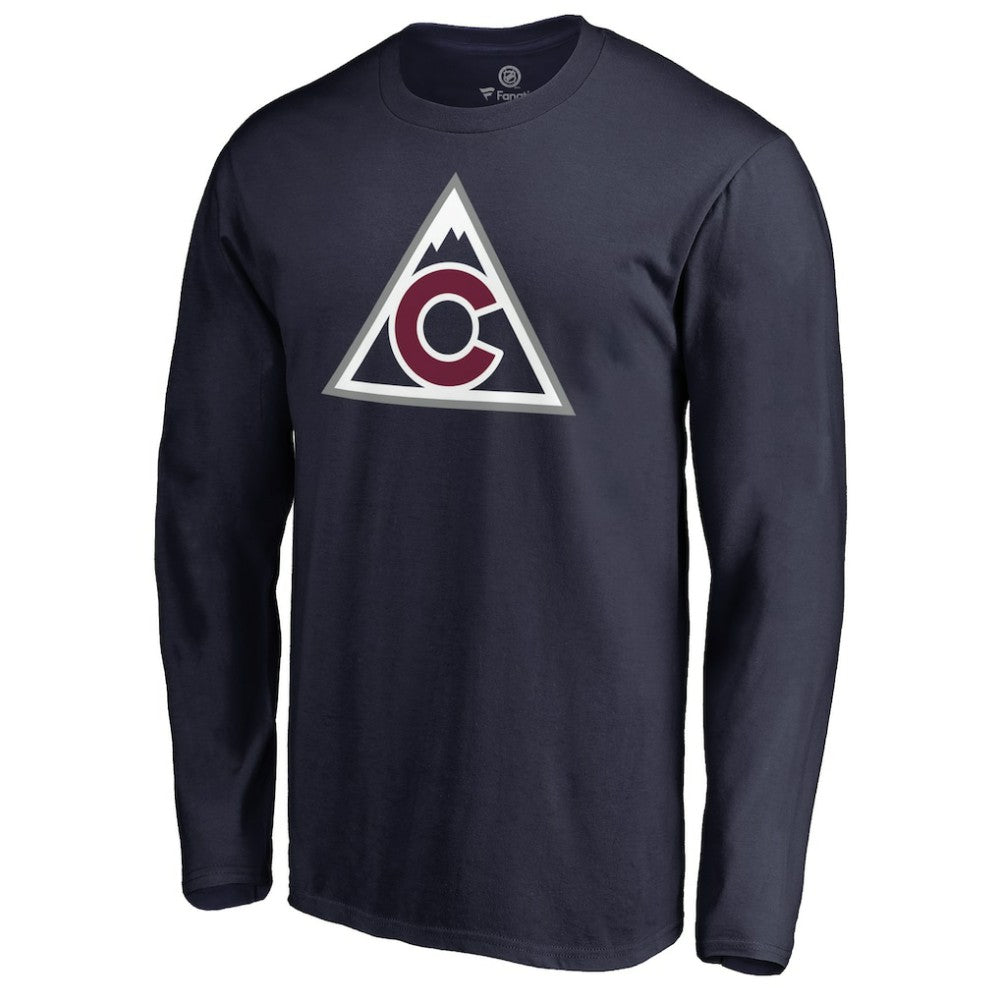 Colorado Avalanche Team Alternate Long Sleeve T-Shirt - Navy T-shirts