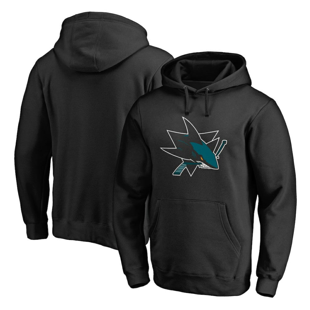 San Jose Sharks Team Alternate Pullover Hoodie - Black Hoodies