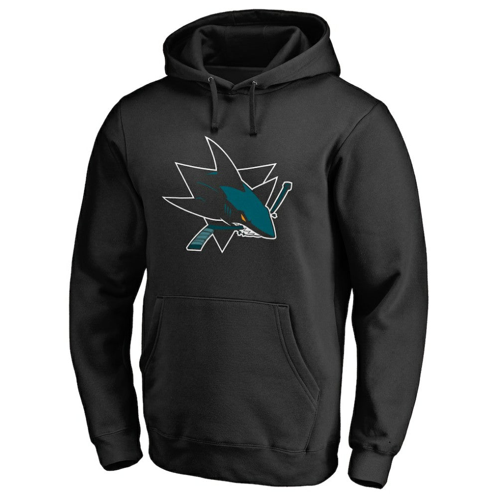 San Jose Sharks Team Alternate Pullover Hoodie - Black Hoodies