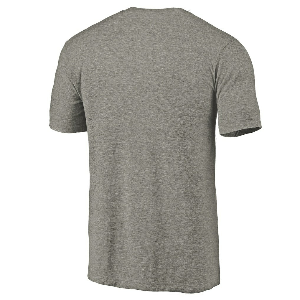 Boston Celtics Primary Logo Left Chest Distressed Tri-Blend T-Shirt - Gray sale