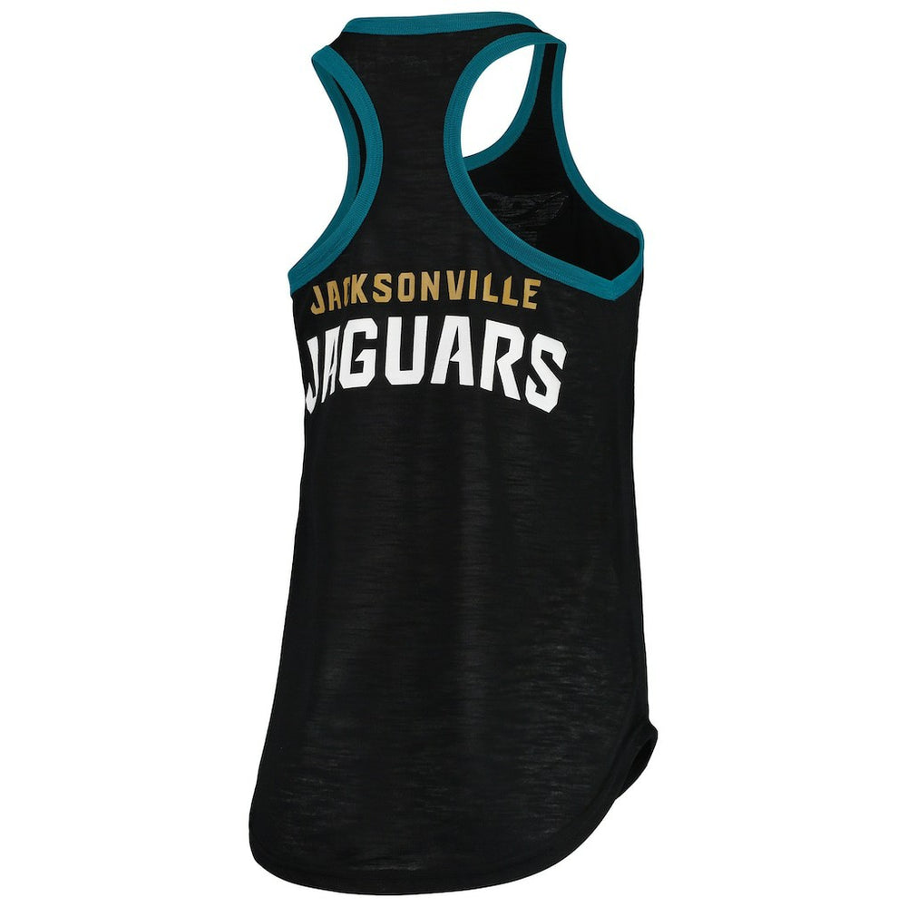 Jacksonville Jaguars G-III 4Her by Carl Banks Women's Tater Tank Top - Black on sale