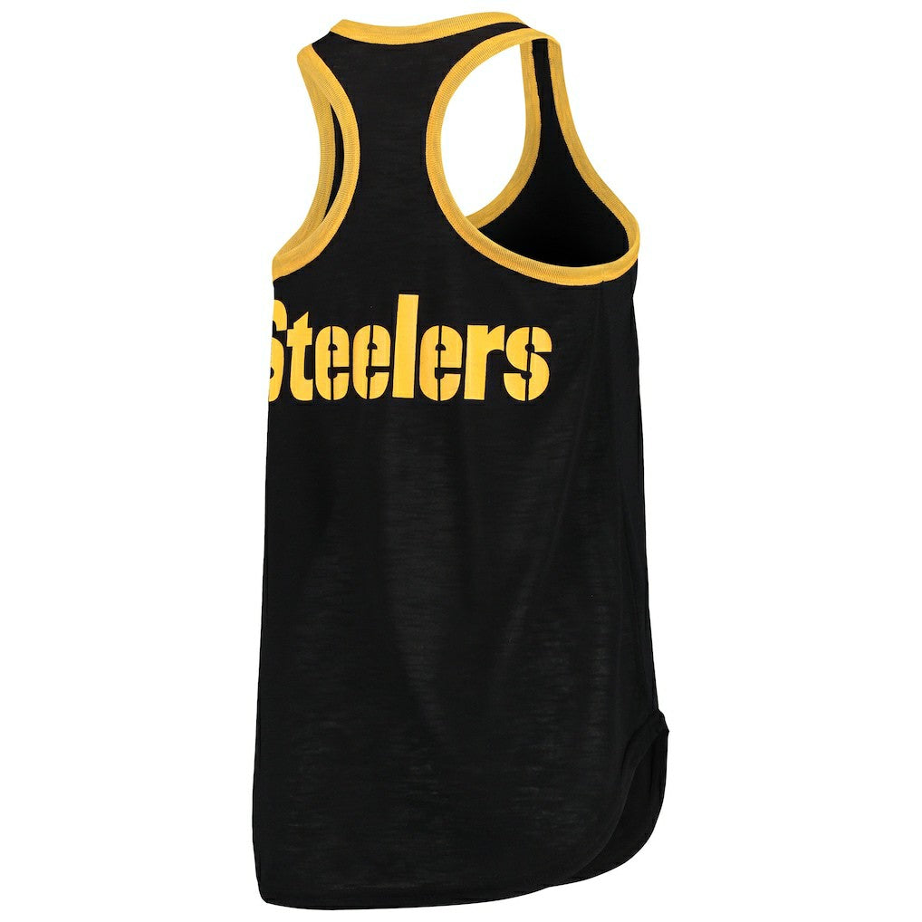Pittsburgh Steelers G-III 4Her by Carl Banks Women's Tater Tank Top - Black for sale